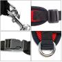 INVENHO Mesh Harness with Padded Vest for Puppy and Cats No Choke Design Ventilation Gift with Leash