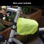 Vincita Bike Bag TOP Tube Bag 3 Strap Fixing Double Zipper Touch Screen Bike Handlebar for 7" Smartphone with Rain Cover Front Bike Phone Bag Bike Frame Bag Bicycle Phone Mount Bag Phone Case