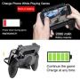 GAMESUN PUBG Mobile Game Controller Upgraded 2000mAh,Gaming Grip Joystick Trigger Adjustable Gamepad Phone Cooling Pad Power Bank for 4.7-6.5" iOS/Android Knives Out/Rules of Survival Shoot/Fortnite