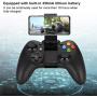 Hoseten Black Mobile Controller, Bluetooth Gamepad Controller, Long Battery Life with Clip for Phone Compatible for/iOS Phone Gaming Accessories(Black + Color Box)