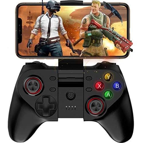 Mobile Game Controller for PUBG & COD, Megadream Wireless Key Mapping Shooting Fighting Racing Gamepad Joystick for Android Samsung Galaxy, LG, HTC, Huawei, Xiaomi Other Phone & Tablet