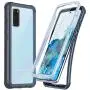 Temdan for Samsung Galaxy S20 Case, Built-in Screen Protector Full Body Heavy Duty Shockproof Case Support Wireless Charging for Samsung Galaxy S20 5G 6.2 inch 2020 Realese (Blue) Temdan for Samsung Galaxy S20 Case, Built-in Screen Protector Full Body Heavy Duty Shockproof Case Support Wireless Charging for Samsung Galaxy S20 5G 6.2 inch 2020 Realese (Blue)