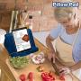 Ontel Pillow Pad Multi-Angle Soft Tablet Stand, Blue