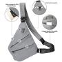 Sling Bag Chest Shoulder Backpack Crossbody Bags for Men Boys Travel Outdoors