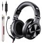 OneOdio A71 Over Ear Headsets with Boom Mic - PS4 Xbox One PC Laptop Wired Stereo Headphones with On-Line Volume & Share-Port Headsets for Gaming Office Phone Call DJ