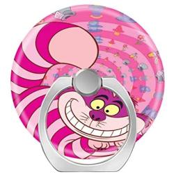 LoveStand-Cell Phone Ring Holder 360 Degree Finger Ring Stand for Smartphone Tablet and Car Mount-Alice in Wonderland Cheshire Pink cat Smiling