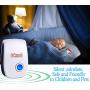 Ultrasonic Pest Repeller 6 Pack, Pest Repellent Ultrasonic Plug in, Pest Reject Control Pest Defender for Mosquito,Insects,Cockroaches,Mouse,Spider, Ant,Rats, Bug, Rodent