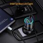 Rapid USB C Car Charger Adapter, Compatible for Samsung Galaxy S20 Plus/S20/S20 Ultra/S10+/S10/S10e/S9+/S9/S8, Note 10/Note 9/Note 8, 18w Dual-Port Quick Charge 3.0, Fast Charging Type C Cable 3.3FT