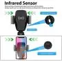 Iotton Wireless Car Charger, Auto Clamp 10W/7.5W Qi Fast Charging Car Mount, Windshield Dash Air Vent Phone Holder Compatible iPhone 11/11 Pro/11 Pro Max/XS/XS Max/X/8/8+, Samsung Note10/S10/S10+/S9 Iotton Wireless Car Charger, Auto Clamp 10W/7.5W Qi Fast Charging Car Mount, Windshield Dash Air Vent Phone Holder Compatible iPhone 11/11 Pro/11 Pro Max/XS/XS Max/X/8/8+, Samsung Note10/S10/S10+/S9