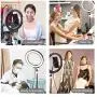 10.2 Inches Ring Light -Dimmable LED Ring Light Kit Photography Light Selfie Fill Light with Mobile Phone Holder for Vlog, Makeup, YouTube, Camera, Photo, Video 10.2 Inches Ring Light -Dimmable LED Ring Light Kit Photography Light Selfie Fill Light with Mobile Phone Holder for Vlog, Makeup, YouTube, Camera, Photo, Video
