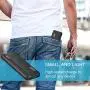 Portable Charger Power Bank 10000mAh - External Battery Pack with Dual USB Ports and USB-C Input, Compact High-Speed Charging Backup Phone Charger, Compatible for iPhone, Samsung, iPad, etc.