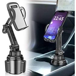 OHUI Cup Phone Holder for Car Universal Cup Phone Mount with Adjustable Long Neck for iPhone 11 Pro/XR/XS Max/X/8/7 Plus/6s/Samsung S10+/Note 9/S8 Plus/S7