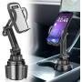 OHUI Cup Phone Holder for Car Universal Cup Phone Mount with Adjustable Long Neck for iPhone 11 Pro/XR/XS Max/X/8/7 Plus/6s/Samsung S10+/Note 9/S8 Plus/S7