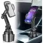 OHUI Cup Phone Holder for Car Universal Cup Phone Mount with Adjustable Long Neck for iPhone 11 Pro/XR/XS Max/X/8/7 Plus/6s/Samsung S10+/Note 9/S8 Plus/S7