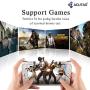 ACUTAS PUBG Shooter Controller Smartphone Mobile Gaming Trigger Fire Button Handle L1R1 (Clear)