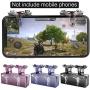 Mobile Game Controller for Fire Button Shooters Gamepad Trigger Aim Button L1R1 L2 R2 Shooters Joystick for iPhone Android Phone Game Pad Accesorios