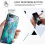 BENTOBEN iPhone SE 2020 Case, iPhone 8 Case, iPhone 7 Case, Slim Fit Glow in the Dark Shockproof Protective Hybrid Hard PC Soft TPU Bumper Cover for iPhone SE2 2020/ iPhone 7/8 4.7", Mandala in Galaxy