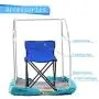 KUPPET Portable Folding Steam Sauna-2L One Person Home Sauna Spa for Full Body Slimming Loss Weight w/Chair, Remote Control, Steam Pot, Foot Rest, Mat Light Blue KUPPET Portable Folding Steam Sauna-2L One Person Home Sauna Spa for Full Body Slimming Loss Weight w/Chair, Remote Control, Steam Pot, Foot Rest, Mat Light Blue