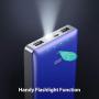 Power Bank RAVPower 16750mAh Portable Charger Ultra-Compact External Battery Pack with 4.5A Max Output Phone Charger Dual USB Ports & Flashlight for iPhone 11 Pro SE Samsung Galaxy S20 Note10 (Blue)