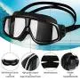 EocuSun Swimming Goggles, Swim Goggles for Men Women Youth Kids Child, Triathlon Goggles with Mirrored & Clear Anti Fog UV Protection Waterproof Lenses and Free Mesh Bag
