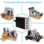 Multi Port USB Wall Charger 40W 8A, 5 Port Desktop USB Charging Station for Multiple Devices, Travel Portable USB Charger for Cell Phone, Tablet and More USB Port Device