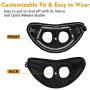 rabbitgoo Cat Harness and Leash Set for Walking Escape Proof, Adjustable Soft Kittens Vest with Reflective Strip for Extra Small and Small Cats, Step-in Comfortable Outdoor Vest