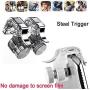 BKN PUBG Trigger R11 Mobile Gaming Controller Button triggers for All Smartphone (Metal)