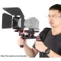 Neewer Camera Movie Video Making Rig System Film-Maker Kit for Canon Nikon Sony and Other DSLR Cameras, DV Camcorders,Includes: Shoulder Mount, Standard 15mm Rail Rod System, Matte Box (Red and Black)