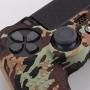 MeterMall Electronic Gamepad Camouflage Case Graffiti Studded Dots Silicone Rubber Gel Skin for Sony PS4 Slim/Pro Controller Cover Case for Dualshock4