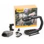 Video Handle Grip with Integrated Microphone for DJI OSMO, Sevenoak Universal Camera Handheld Stabilizer Built-in Stereo Mic for Skateboarding iPhone 11 X 8 8 Plus 7 7 Plus Smartphone GoPro Sony RX0