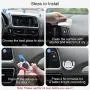 [2 Pack] ICARERCASE Socket Holder Phone Stand Grip Car Dashboard Mount for Collapsible Grip/Socket with 3M Sticky Adhesive Used Indoor and Car Navigation(White)