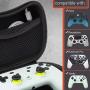 Orzly Case for Google Stadia Controller - Protective Case with Internal Storage Pocket for Charging Cable