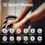 Amazfit GTR Aluminium Alloy Smartwatch,All-Day Heart Rate Monitor, Daily Activity Tracker Rate and Activity Tracking, 24-Day Battery Life, 12- Sport Modes, 47mm (W1902US1N)