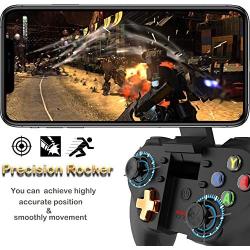 Mobile Game Controller for PUBG & COD, Megadream Wireless Key Mapping Shooting Fighting Racing Gamepad Joystick for Android Samsung Galaxy, LG, HTC, Huawei, Xiaomi Other Phone & Tablet