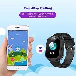 Kids Smart Watch for Boys Girls - HD Touch Screen Sports Smartwatch Phone with Call Camera Games Recorder Alarm Music Player for Children Teen Students