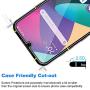 [3-Pack] PULEN for LG K31/LG Risio 4/LG Aristo 5/LG Fortune 3/LG Phoenix 5 Screen Protector Tempered Glass,HD Clear Scratch Resistant Bubble Free Anti-Fingerprints 9H Hardness