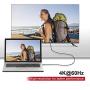 UPGROW USB C to DisplayPort Cable 4K@60Hz 4FT for Home Office USB C to DP Cable Compatible with MacBook Pro/Air, iPad Pro with USB-C Port laptops/Phones, Model Number: UPGROWCMDPM4