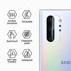 [2 Pack] Galaxy Note 10 Plus Screen Protector Tempered Glass Include a Camera Lens Protector, [3D Curved] [Bubble Free] Tempered Glass Screen Protector Suitable for Galaxy Note 10 Plus