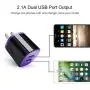 Wall Charger Adapter, Charger Brick, AndHot 5 Pack 2.1A Dual Port USB Cube Block Wall Charger Plug Compatible for iPhone 11 Pro Max XR XS X 8 7 6 Plus, iPad, Samsung, LG, Moto, Android Phone, Kindle