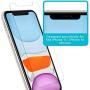 Tech Armor HD Clear Plastic Film Screen Protector (NOT Glass) for New 2019 Apple iPhone 11 / iPhone Xr - Case-Friendly, Scratch Resistant, Haptic Touch Accurate [4-Pack]