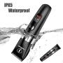 Ceenwes Quiet Hair Clippers for Men, Cordless Hair Trimmer Beard Trimmer Men Haircut Kit Rechargeable Waterproof with LED Display for Families