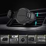 ABLEGRID Wireless Car Charger, 10W/7.5W Qi Fast Charging Air Vent Car Mount Phone Holder for iPhone Xs/Xs MAX/X/XR/8+/8 Galaxy S10+/S10/S9+/S9/S8+/S8 and More