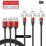 NetDot Gen12 3 in 1 Magnetic Fast Charging Data Transfer Cable Compatible with Micro USB & USB-C Smartphones and i-Product(5ft/3 Pack red) NetDot Gen12 3 in 1 Magnetic Fast Charging Data Transfer Cable Compatible with Micro USB & USB-C Smartphones and i-Product(5ft/3 Pack red)