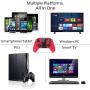 MYGT Wireless Gaming Controller Gamepad for Android Smartphone Windows PC PS3 VR TV Box (Red)