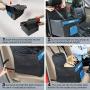 Henkelion Pet Dog Booster Seat, Deluxe Pet Booster Car Seat for Small Dogs Medium Dogs, Reinforce Metal Frame Construction, Portable Waterproof Collapsible Dog Car Carrier with Seat Belt