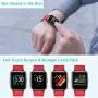 Willful Smart Watch for Android Phones Compatible iPhone Samsung IP68 Swimming Waterproof Smartwatch Sports Watch Fitness Tracker Heart Rate Monitor Digital Watch Smart Watches for Men Women Red