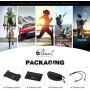 Bevi Polarized Sports Sunglasses TR90 Unbreakable Frame for Men Women Running Cycling Golf Baseball