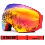 UTOBEST Anti Fog Ski Goggles for Men Women Cozy Windproof OTG Snowboard Goggles with 100% UV Protection Unisex Snow Shield Goggle Spherical Dual Lens Anti-Glare Design for Skiing Skating Outdoor Sport