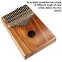 17 Keys Kalimba Thumb Piano, Protable Finger Piano with EVA Waterproof Hard Protective Case, Gift for Kids Adult Beginners