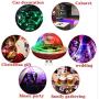 USB Mini Voice Control Party Lights, Disco Ball Lights, Mini Portable Strobe Lights, LED Car USB Atmosphere Lights, Suitable for Christmas/Halloween/Home Interior, Etc. (red)